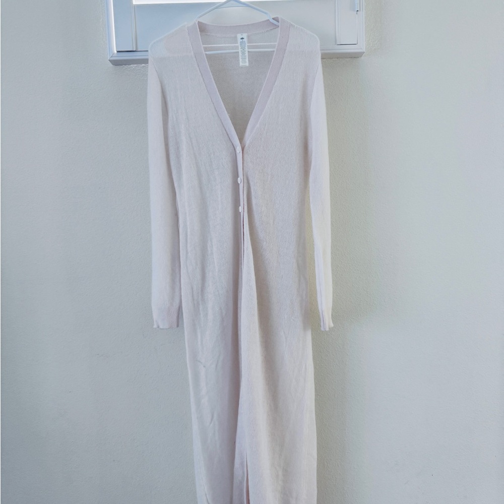 ALO Yoga Cream Cashmere cardigan